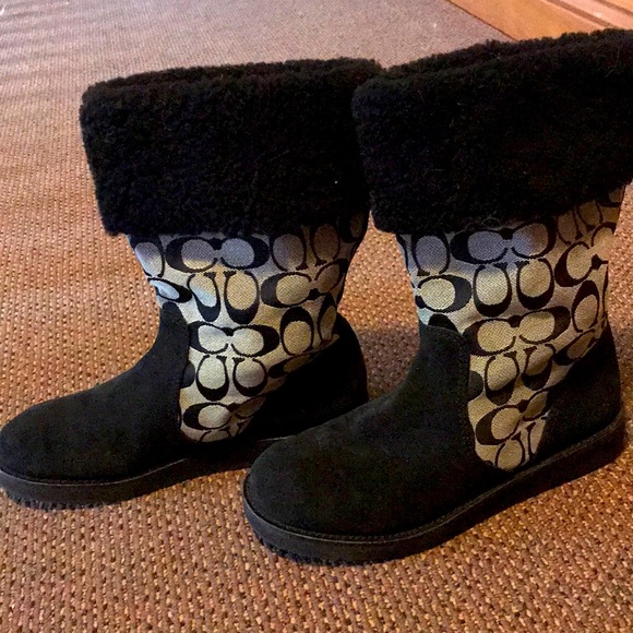 Coach Fur Boot - Picture 3 of 3